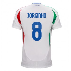 Fotbalové Dres Itálie Jorginho Frello #8 Venkovní Oblečení ME 2024 Krátký Rukáv